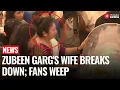 Download Lagu Zubeen Garg’s wife breaks down as thousands gather in Guwahati to bid farewell to the singer