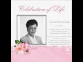 Celebration of Life - Kumiko Endo Sakai