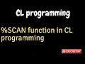 IBM i AS400 Tutorial iSeries System i - SCAN function in CL programming