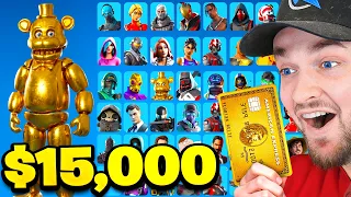 I Spent $15,000 Upgrading Subscribers Fortnite Accounts!