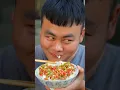 mukbang | varkensbuik | fatsongsong en thinermao | pittige voedseluitdaging
