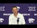 Collin Klein talks Kansas State fall camp health updates and storylines