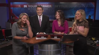 Dani gets locked out BUT still delivers forecast