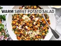 SWEET POTATO SALAD | I'm obsessed with this healthy fall salad recipe!