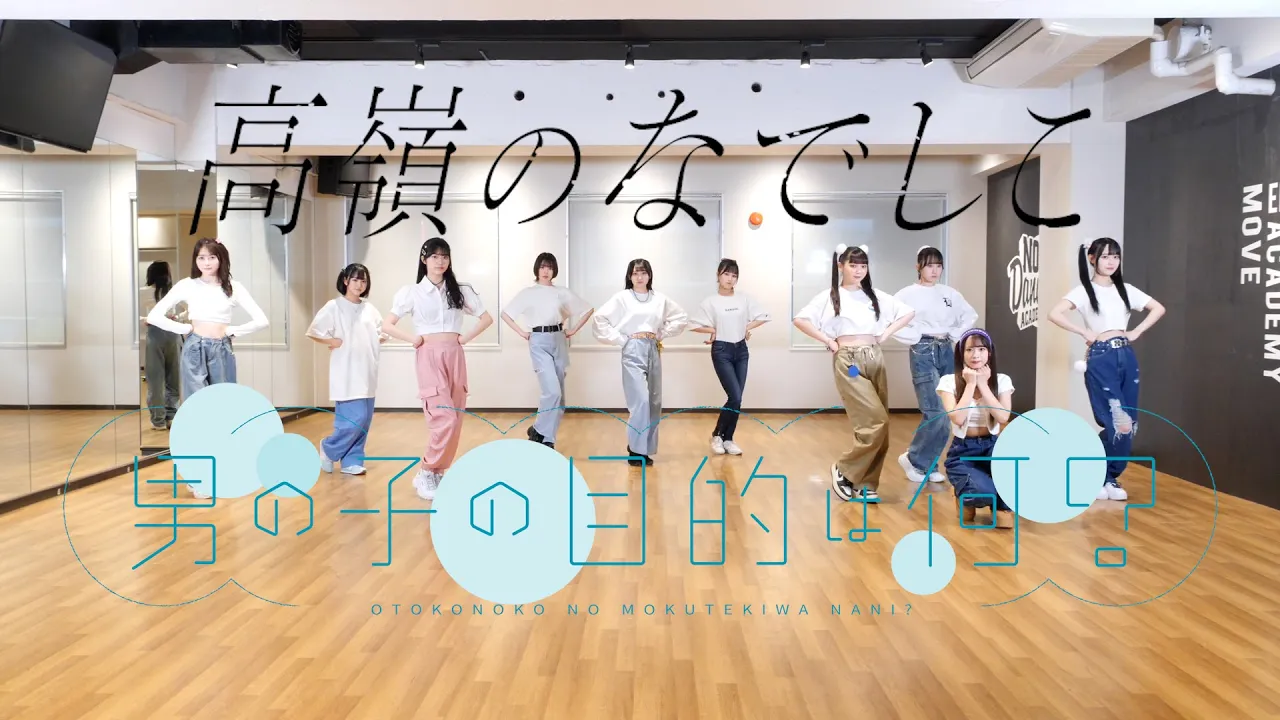 【Dance Practice Video】男の子の目的は何？／高嶺のなでしこ【HoneyWorks】