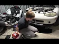 99 Mazda Miata Splitter and Front Bumper Removal