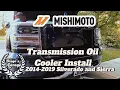 Mishimoto Transmission cooler install for 2014-2019 Silverado Sierra