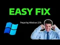 How To Fix Windows 11 Stuck on Please Wait or Preparing Windows