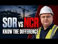 SOR or NCR Most Construction Teams Get This Wrong