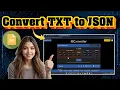 How To Change A Txt File To Json Quick Easy Conversion