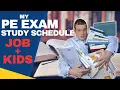 My Actual PE Exam Study Schedule A Realistic Breakdown