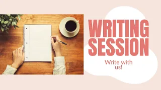Livestream Writing Session Monday October 24 at 6 30am eastern time