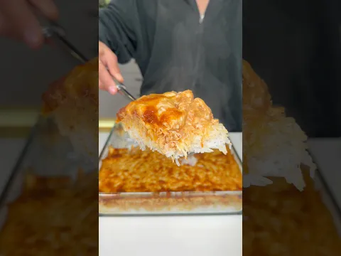 Tavuklu pilavı bir de böyle deneyin🧀 Creamy Chicken&Rice Bake 63g protein per serving! #busezeynep