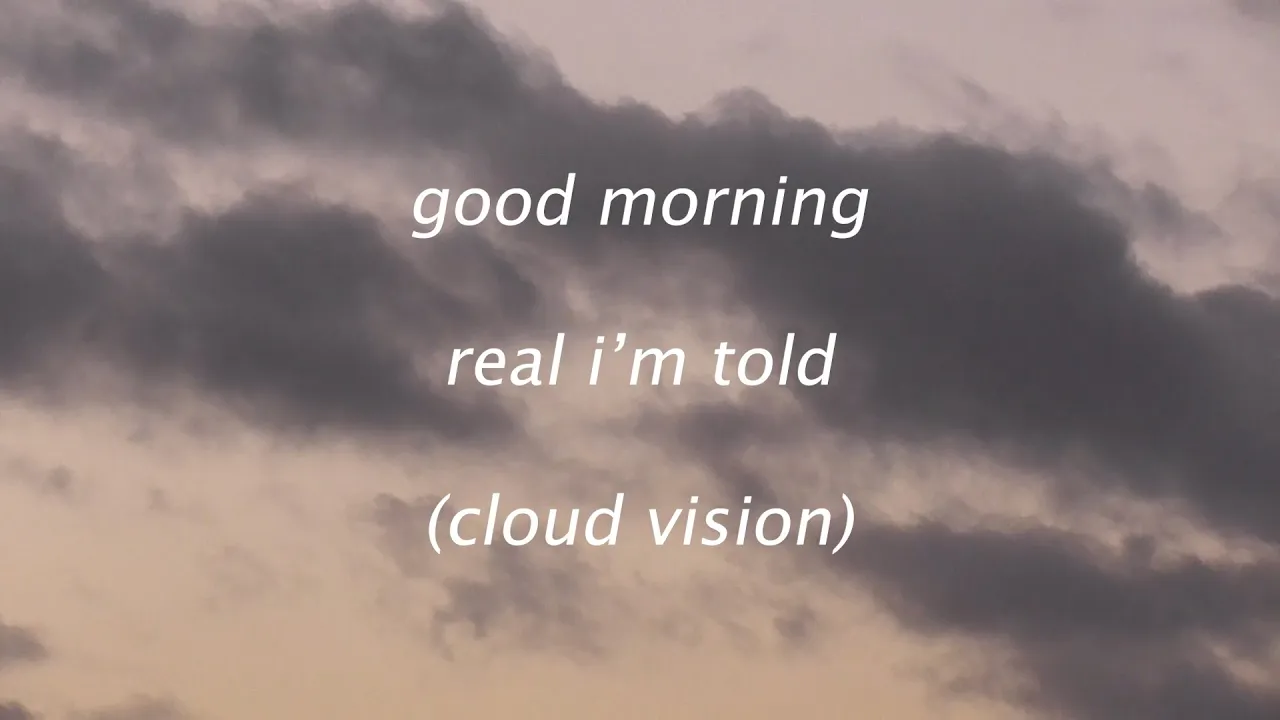 good morning - real i'm told (audio) good morning - real i'm told (audio)