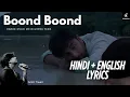 Download Lagu Boond Boond (Hindi \u0026 English Lyrics) | Ankit Tiwari | ROY