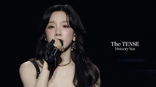 taeyeon ending credits stage video the tense memory box