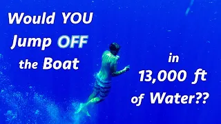 Would You Jump in 13,000 ft of Water 100 miles Offshore? (Calico Skies Sailing Ep.106)