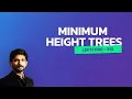 Minimum Height Trees LeetCode - 310 DSA Akhilesh M V