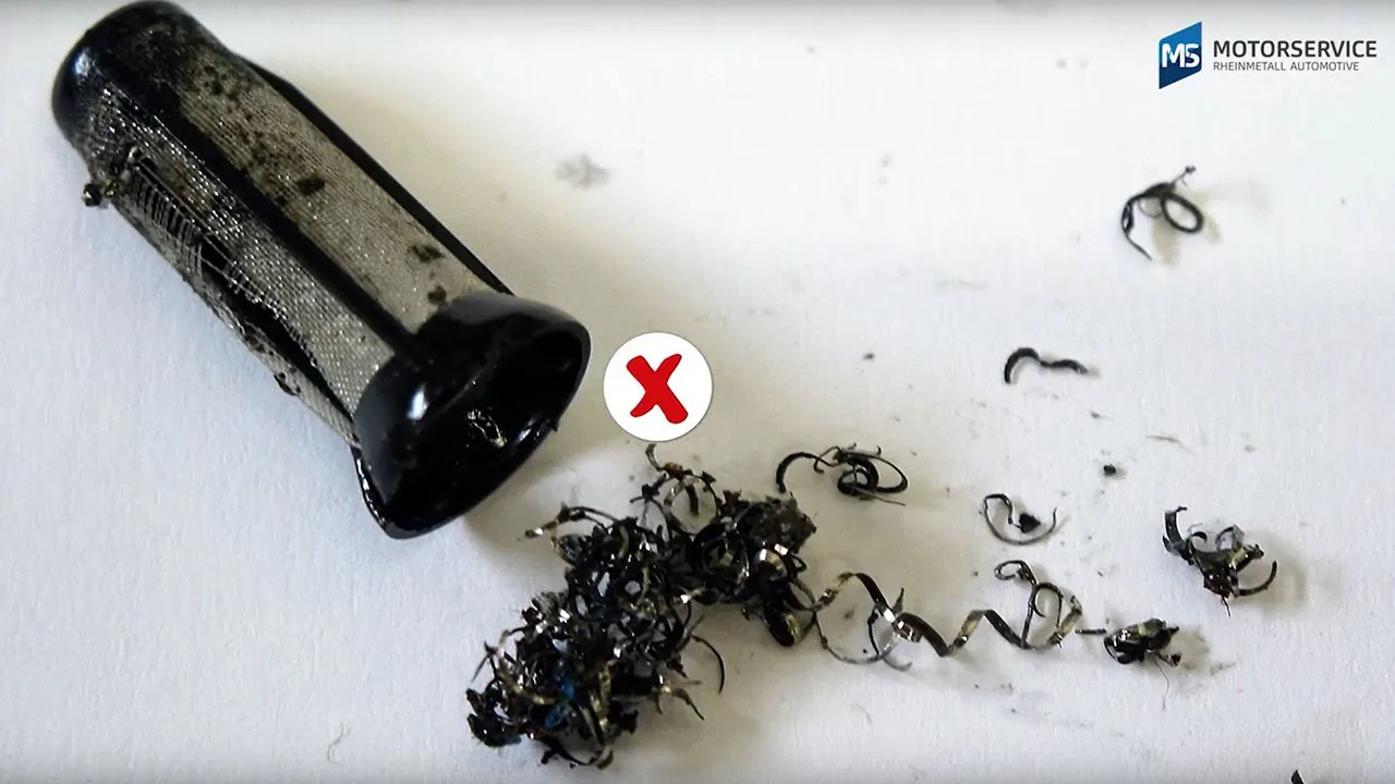 Verstopfter Vorfilter bei elektrischer Kraftstoffpumpe | Die Folgen