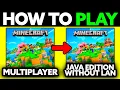 How To Play Multiplayer in Minecraft Java Edition Without LAN 2025 - Step by Step