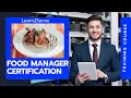 Learn2serve Texas Food Manager Certification Program