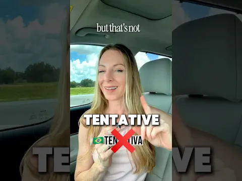 Você sabe o que significa “tentative” em #inglês?