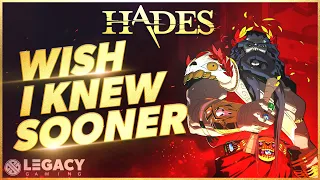 hades wish i knew sooner tips tricks and game knowledge for new players