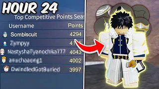 I Spent 24 Hours Getting Champions Items But This Happened Project Slayers Roblox