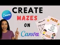 How to Create a Maze Puzzle Book for KDP in Canva Step-by-Step Tutorial