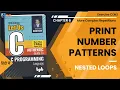 Let Us C Solutions C Programming Print a pattern using Nested Loop in C