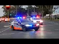 HUGE POLICE ESCORT - NSW POLICE NSW AMBULANCE Patient Critical After Lightning Strike Hit