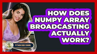How Does NumPy Array Broadcasting Actually Work - Python Code School