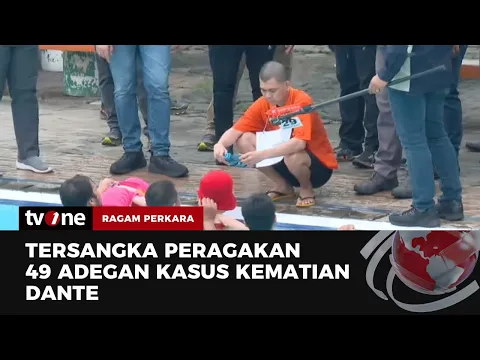 Kasus Kematian Dante, Polisi Gelar Rekonstruksi 49 Adegan di Dua Lokasi