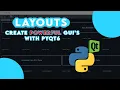 Layouts in PyQt6 Create Powerful GUI Applications with PyQt6