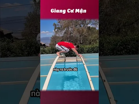 Tự tạo độ khó cho chính mình luôn 🏊 #giangcuman