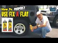 How To Use Fix A Flat Properly Andy s Garage Episode - 269