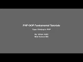 PHP OOP Fundamental - 18 Type Hinting in PHP