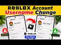 Roblox ID Username Change Kaise Kare Roblox Account Username Change Karne Ka Tarika