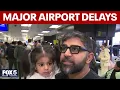 DHS shutdown causes major delays at LGA EWR JFK