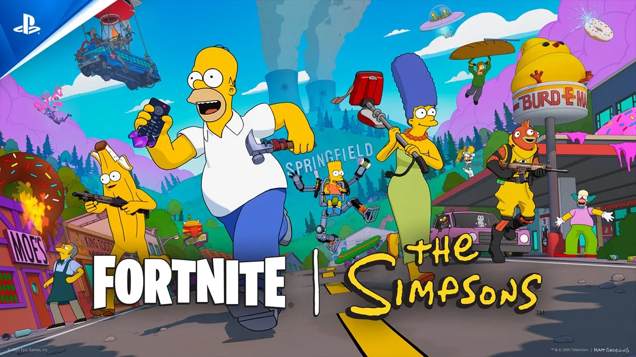 Fortnite - The Simpsons Welcome to Springfield | PS5 & PS4 Games