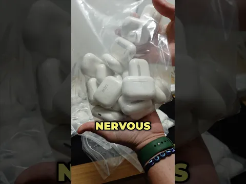 Why I bought 140 sets of AirPods #shorts 😆