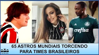 WORLD STARS WEARING BRAZILIAN TEAM SHIRTS – CELEBRITIES WEARING SOCCER JERSEYS