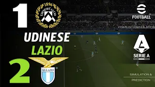 🔴 Udinese vs Lazio 1 - 2 | HIGHLIGHTS | Serie A 2026/27 | Partita Simulazione eFootball
