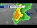 Tracking a severe thunderstorm warning in Sacramento Placer and El Dorado counties