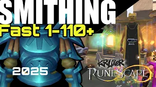 1-110 Smithing Guide 2025 - AFK Money Making Leveling