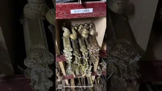 Antiek Hang En Sluitwerk Hoge Kwaliteit Onder Anderen Art Nouveau Stijl 