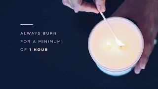 Palm Beach - Caring for Your Candle