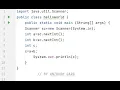 Taking input from user in java What is Scanner Class in Java Adding two numbers in java Input