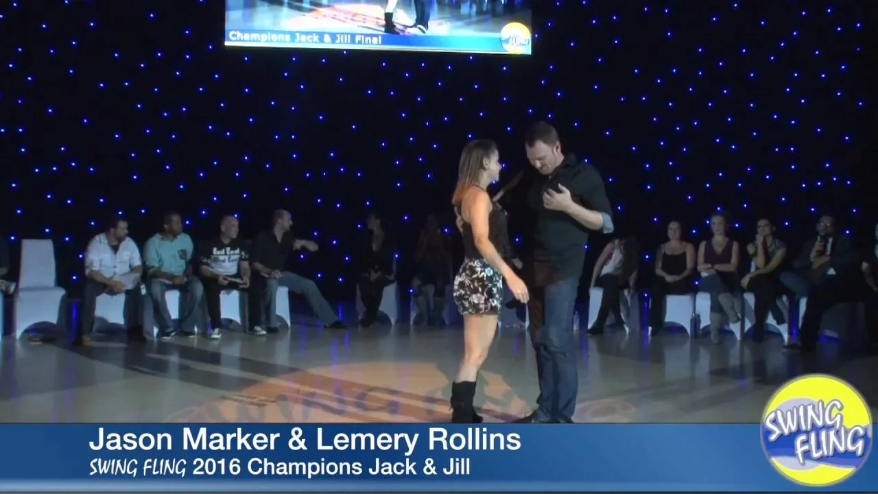 Swing Fling 2016 Champions J&J Jason Marker & Lemery Rollins