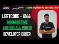 Minimum Time Visiting All Points LeetCode 1266 Java Code Developer Coder